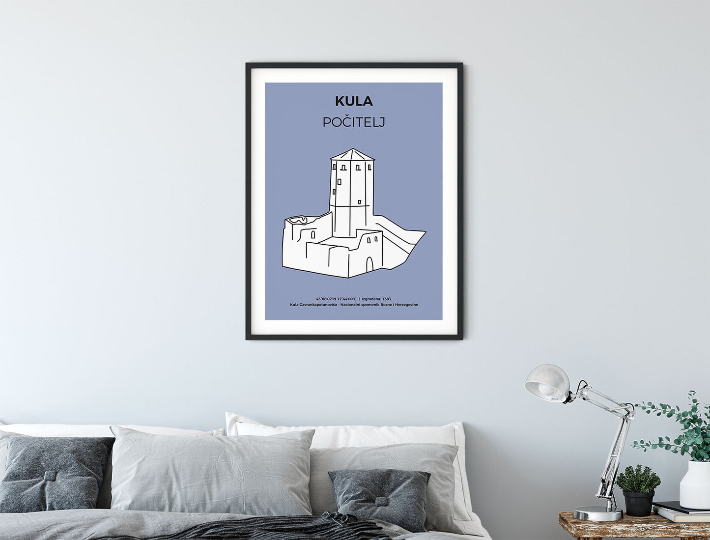 Kula, Počitelj, Art grafika