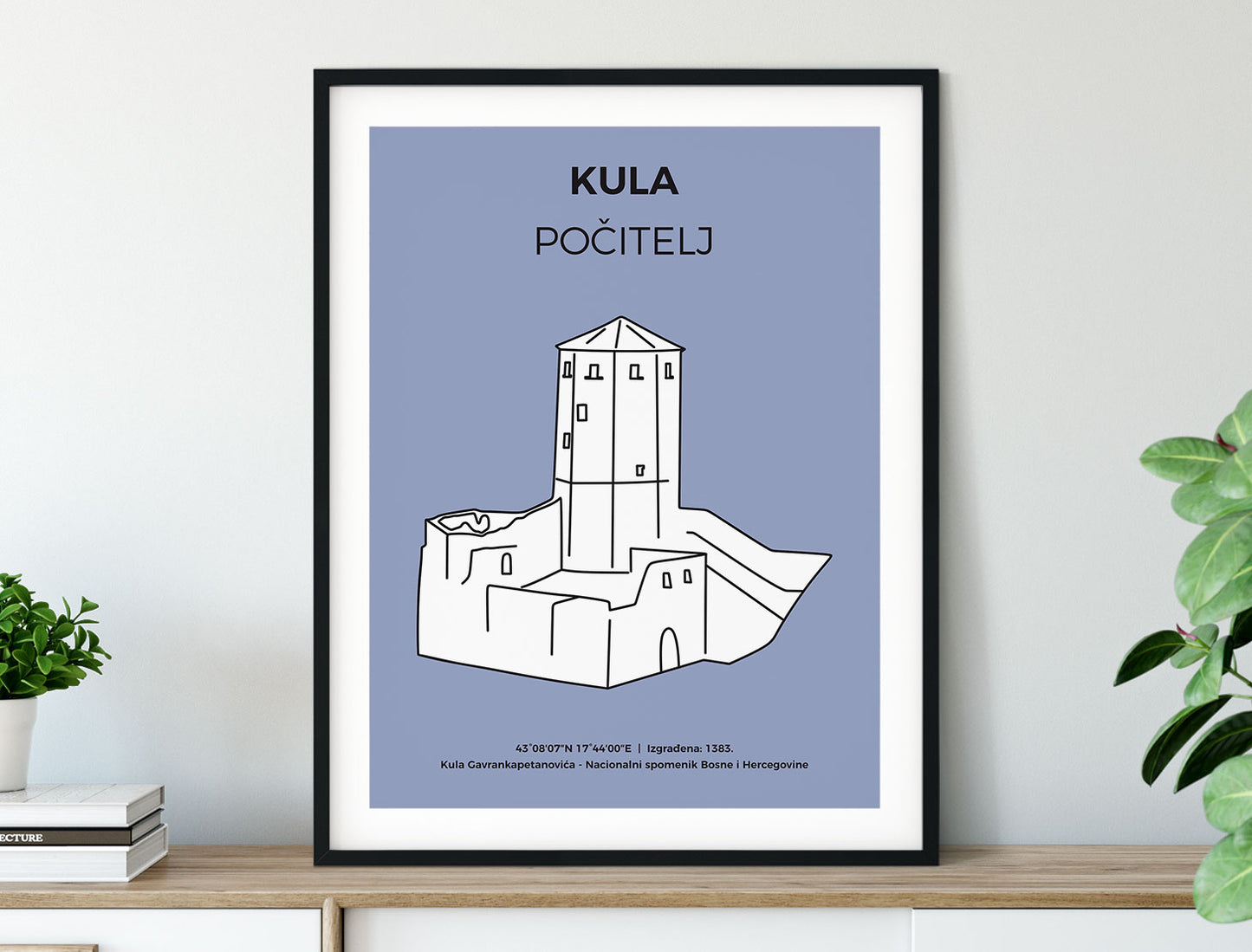 Kula, Počitelj, Art grafika