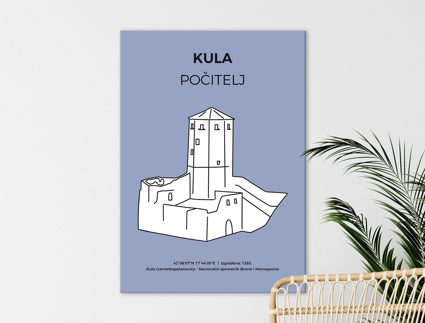 Kula, Počitelj, Art grafika