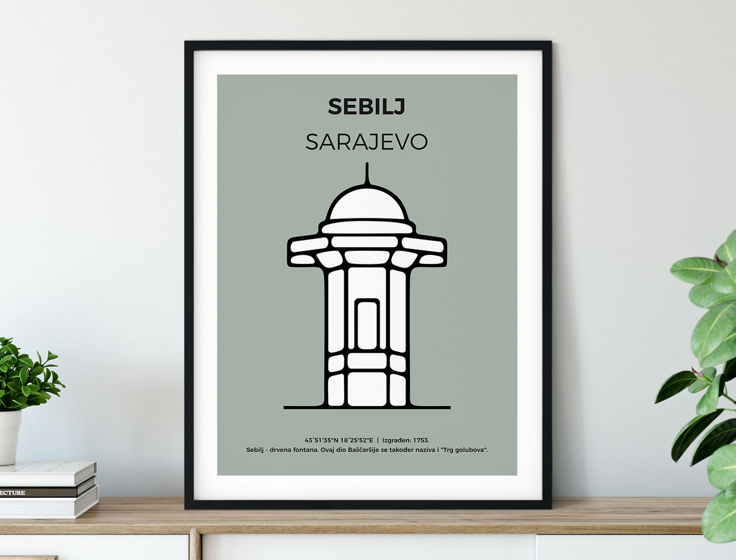 Sebilj, Sarajevo, Art grafika