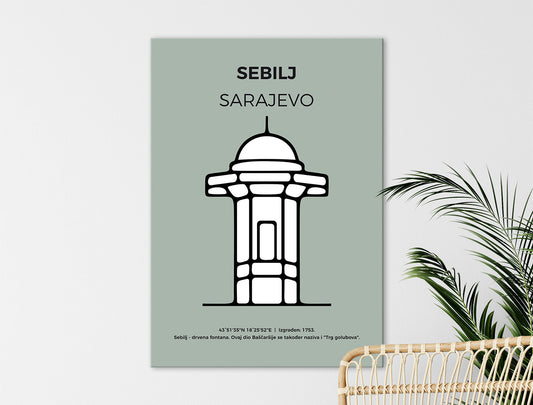 Sebilj, Sarajevo, Art grafika