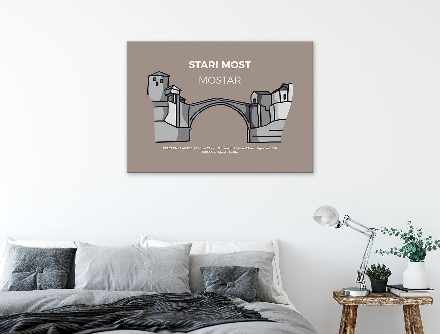 Stari most, Mostar, Art grafika