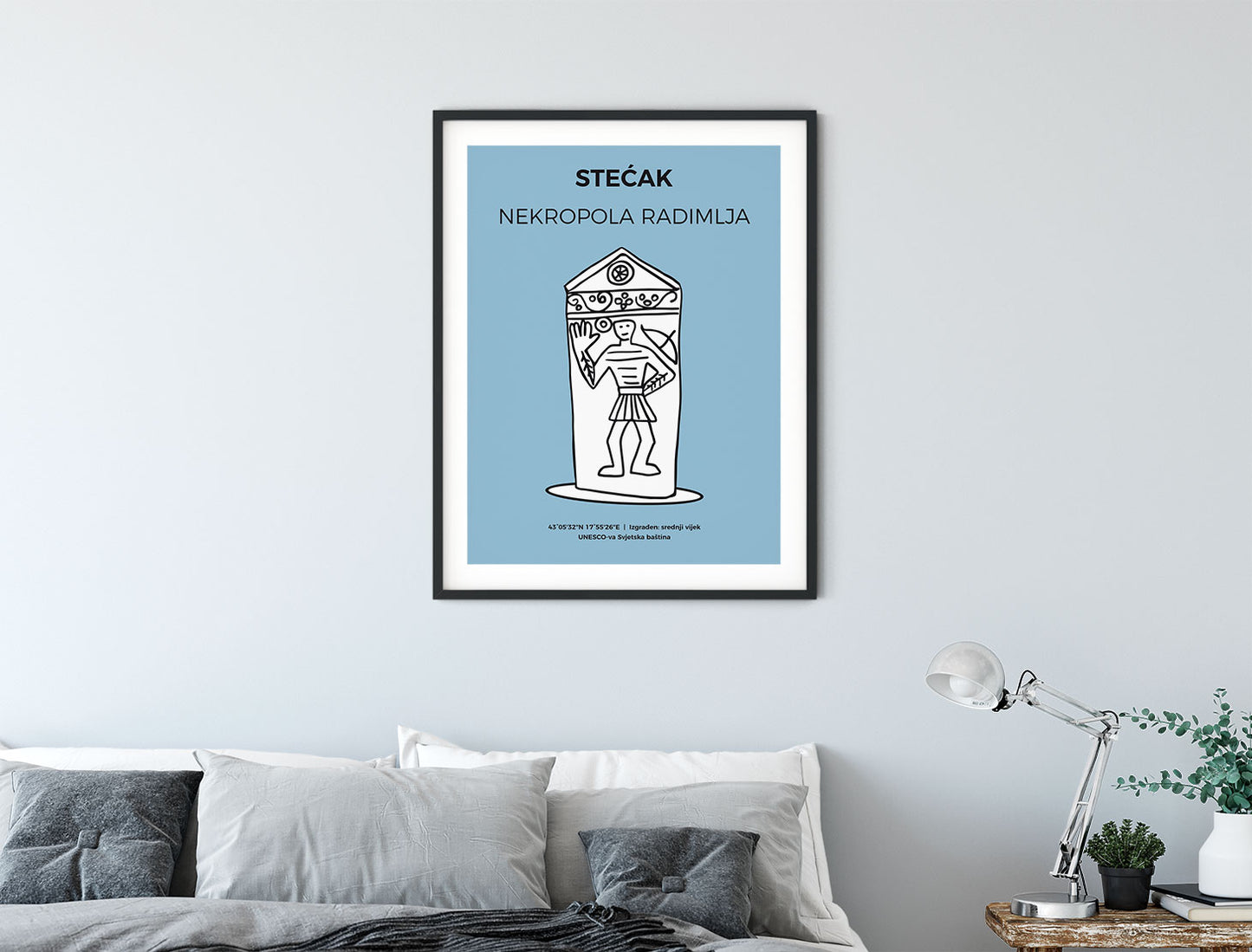 Stećak, Radimlja, Stolac, Art Grafika