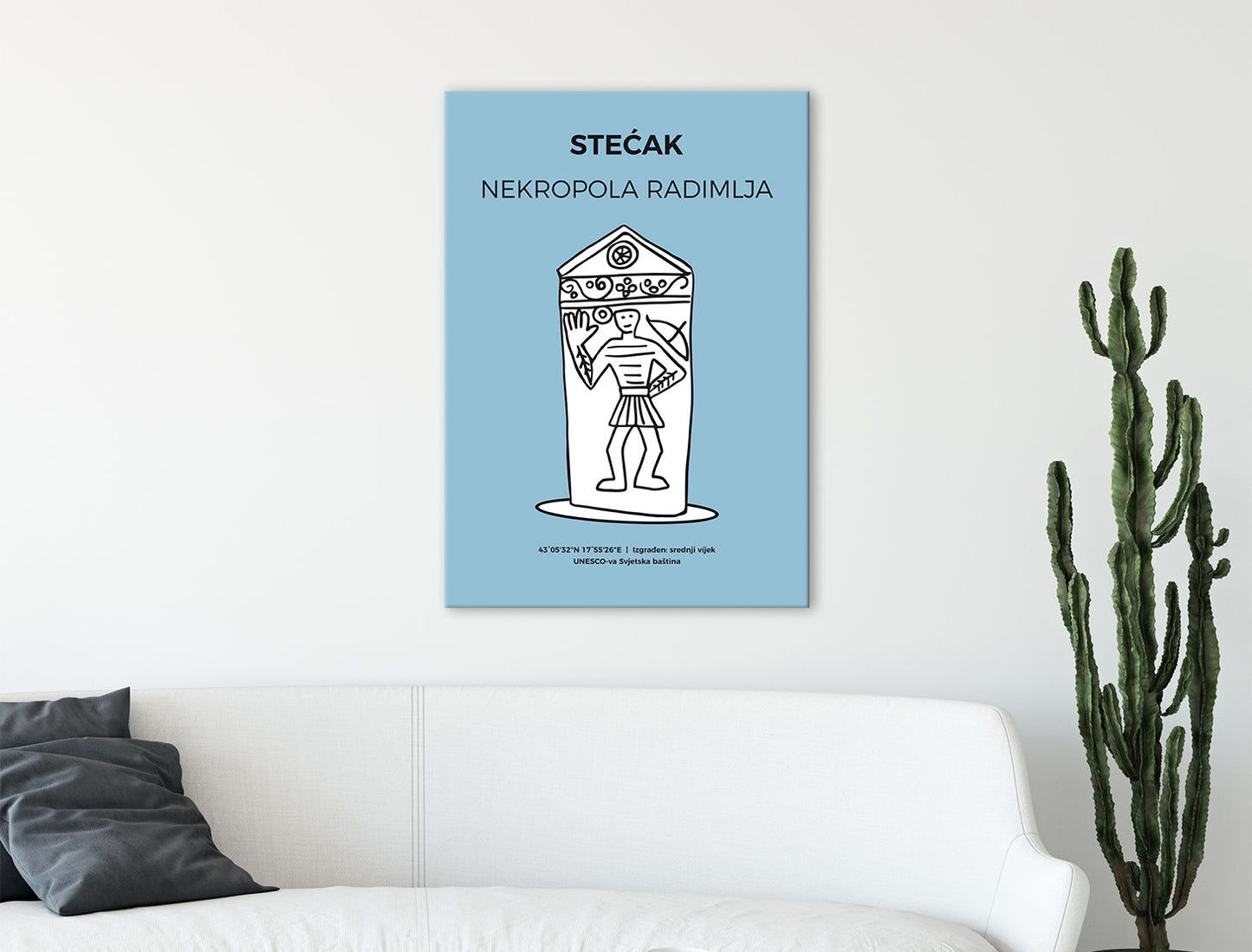 Stećak, Radimlja, Stolac, Art Grafika