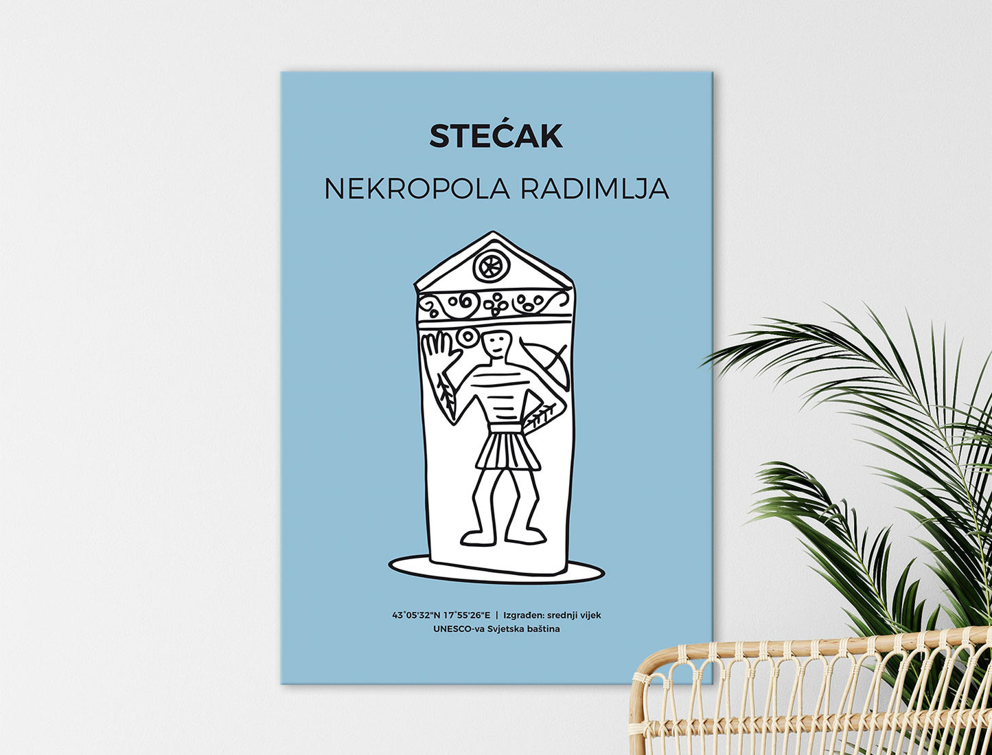 Stećak, Radimlja, Stolac, Art Grafika