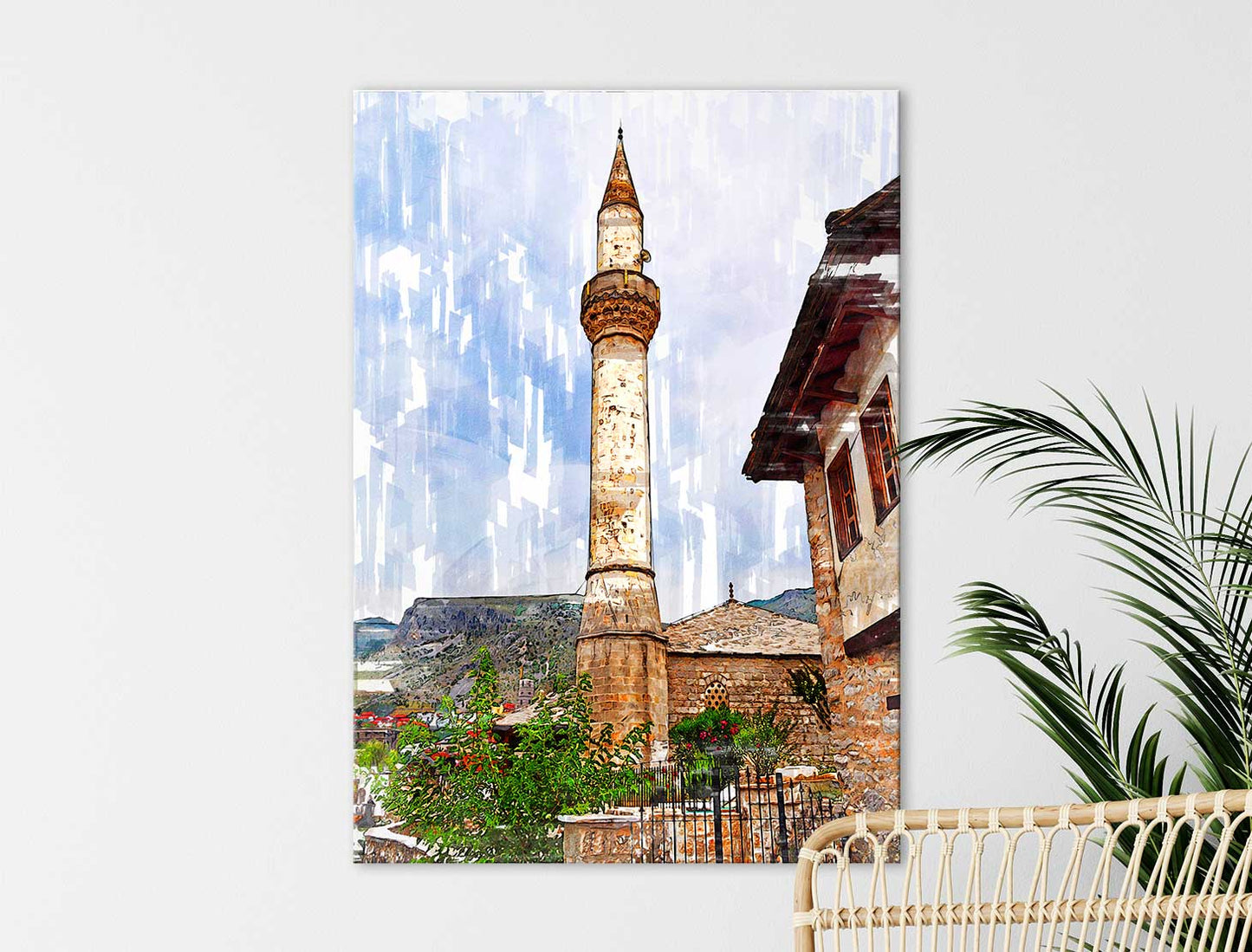 Minaret, Mostar