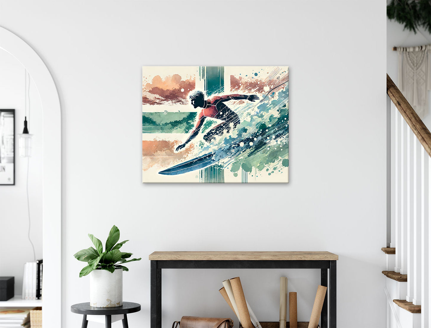 Retro Surfer