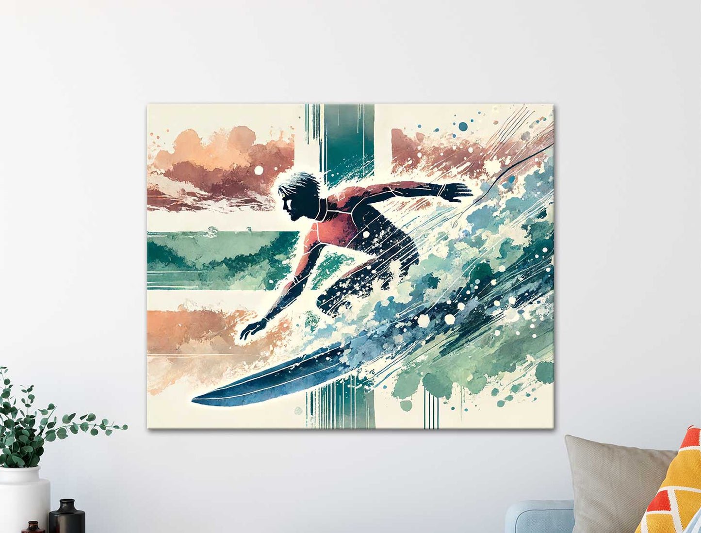 Retro Surfer