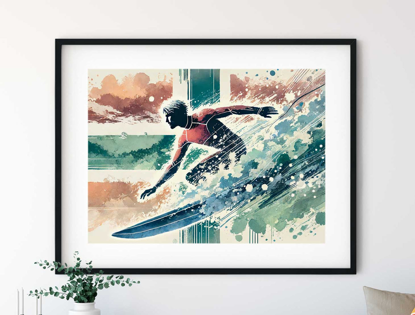 Retro Surfer